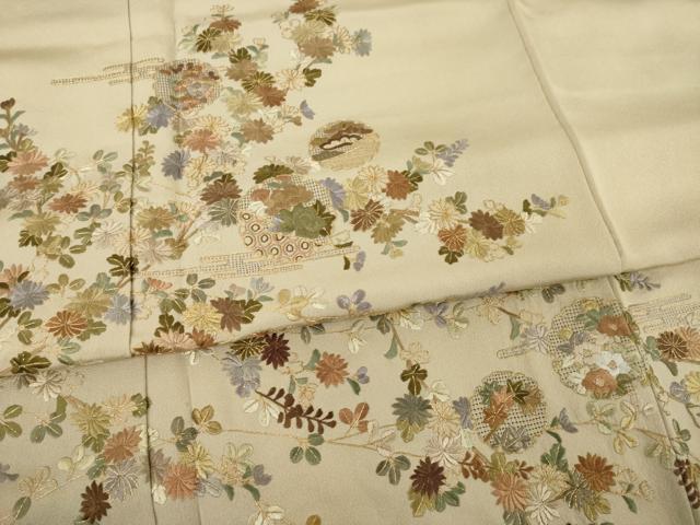 平和屋着物○総刺繍 訪問着 中国三大刺繍 汕頭刺繍 スワトウ刺繍