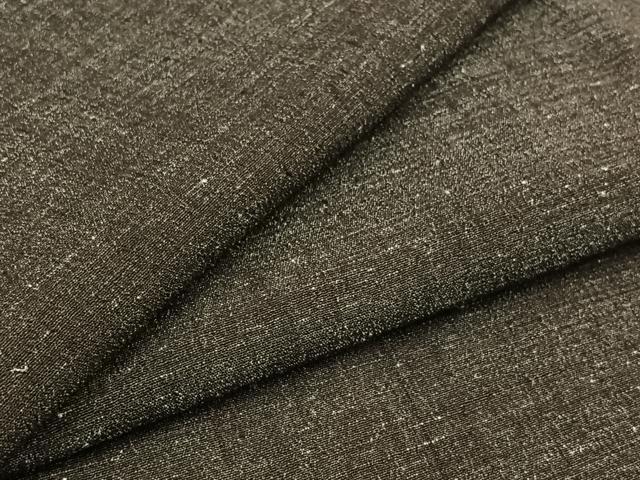 平和屋着物▽男性　紬　単衣　霞文　正絹　逸品　AABC6767jh