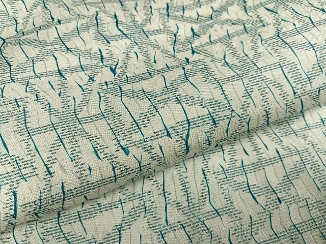 平和屋着物○上質な小紋 絞り 幾何学文 正絹 逸品 AABC6825ph