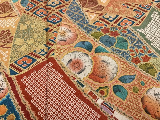 平和屋着物○越後十日町の一流染匠 桐屋・翠山工房 振袖 辻が花 絞り