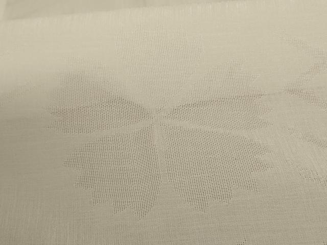 平和屋着物＊夏物　長襦袢　舞花紋紗　白色　AABC6883jd 平和屋着物＊夏物 長襦袢 舞花紋紗 白色 AABC6883jd