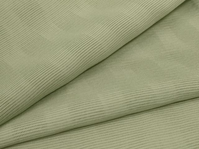 平和屋着物＊夏物　小紋　絽　霞文　暈し染め　正絹　逸品　AABC6936jd