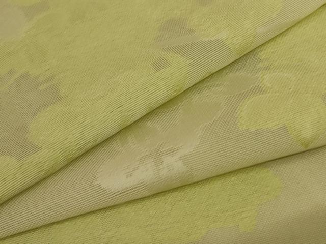 平和屋着物＊夏物　小紋　紗　芝花文　正絹　逸品　AABC6960jd