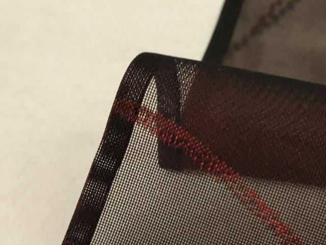 平和屋着物＊夏物　小紋　紗　草花文　正絹　逸品　未使用　AABC6997jd