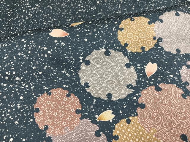 平和屋着物○訪問着 雪輪舞桜 正絹 逸品 AABC8014ph