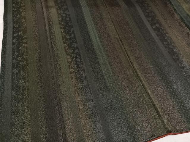 平和屋着物○染色家 岩浅公展 小紋 花間道 正絹 逸品 AABC8032ph