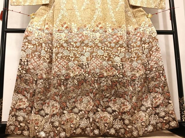 平和屋着物○訪問着 作家物 辻が花 絞り 正絹 逸品 AABC8033ph