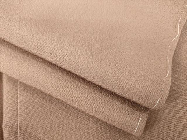 平和屋着物●上質な色無地　鴇浅葱色　正絹　逸品　未使用　AABC9209ck
