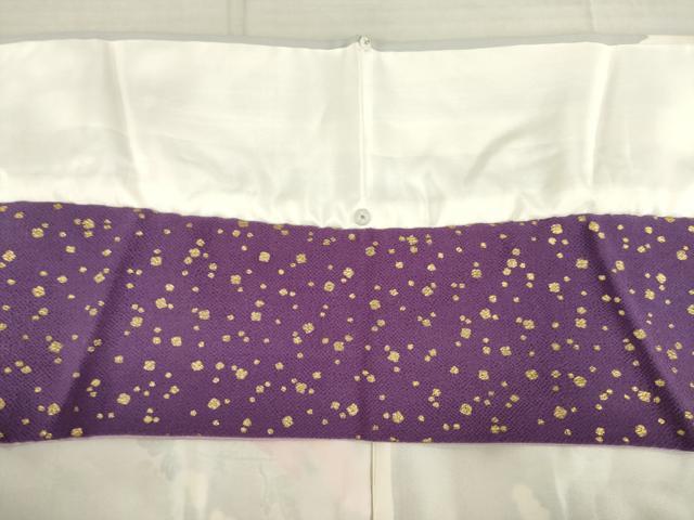 平和屋着物●本加賀友禅作家　白坂幸蔵　訪問着　草花文　正絹　逸品　AABC9220ck 平和屋着物○本加賀友禅作家 白坂幸蔵 訪問着 草花文 正絹 逸品