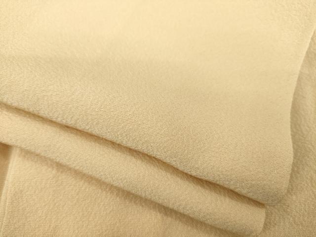 平和屋着物●上質な色無地　伽羅色　正絹　逸品　AABC9254ck