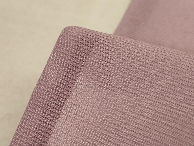 平和屋着物＊夏物　小紋　絽　色紙花文　洗える着物　AABC9386jd_6