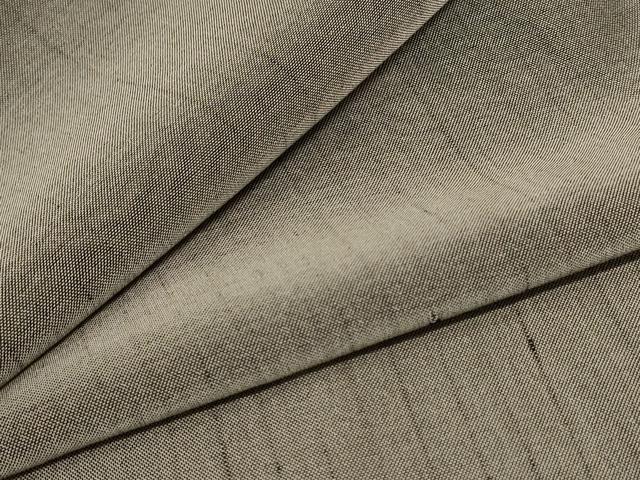 平和屋着物＊夏物　男性　紗紬　霞文　正絹　逸品　AABC9420jd