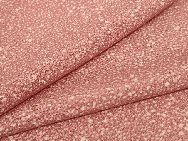 平和屋着物＊夏物　小紋　絽　霞文　洗える着物　未使用　AABC9429jd