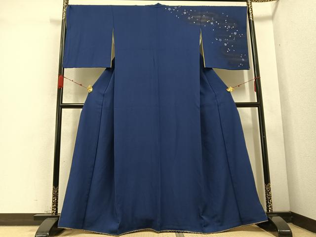 平和屋着物●訪問着　舞桜文　金彩　やまと誂製　正絹　逸品　AABC9671ph