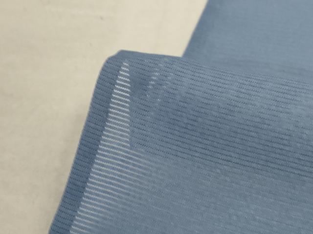 平和屋着物＊夏物　小紋　絽　飾花文　洗える着物　AABC9841jd_6
