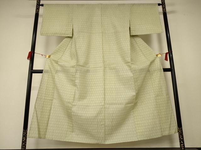 平和屋着物＊夏物 小紋 紗 立涌文様 AABC9885jd 平和屋着物▽小紋 単衣