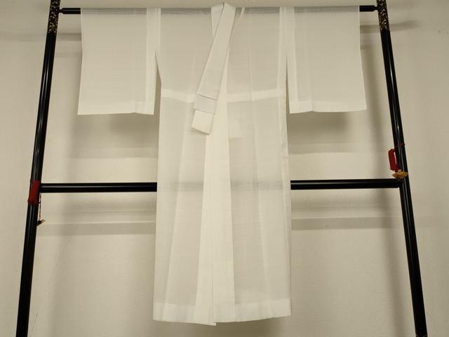 平和屋着物＊夏物　洗える最高級着物　＜英＞はなぶさ謹製　長襦袢　絽　象牙色　洗える着物　AABC9939jd