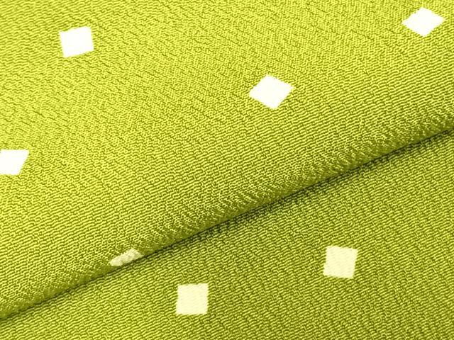 平和屋着物▽小紋　単衣　箔散らし文　洗える着物　AABD0009fy_4