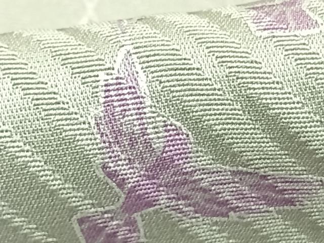 平和屋着物▽上質な小紋　単衣　舞鳥文　正絹　逸品　AABD0070fy 平和屋着物□上質な小紋 霞花文 正絹 逸品 AABI3949sxの通販 by 平和屋