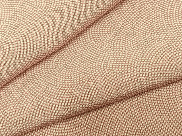 平和屋着物▽江戸小紋　単衣　鮫小紋柄　正絹　逸品　AABD0164fy