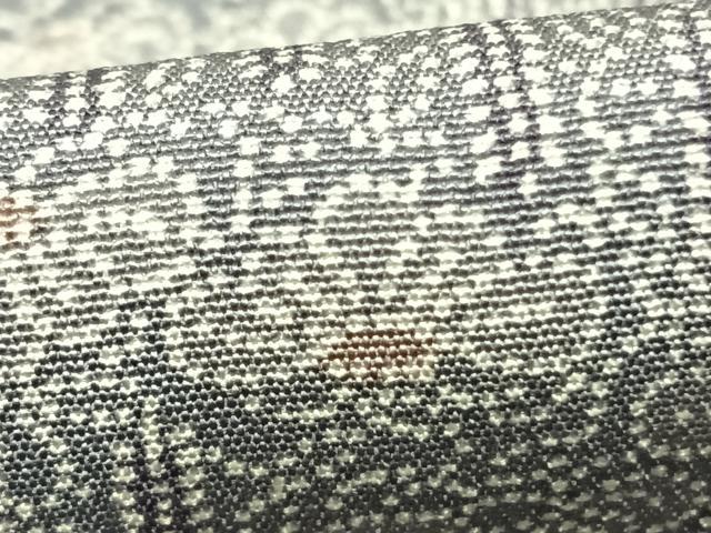 平和屋着物▽伝統工芸士　松井春男　江戸小紋　単衣　松　正絹　逸品　未使用　AABD0245fy