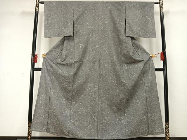 平和屋着物▽江戸小紋　単衣　散らし文　正絹　逸品　AABD0310fy 平和屋着物▽江戸小紋 単衣 散らし文 正絹 逸品 AABD0305fy