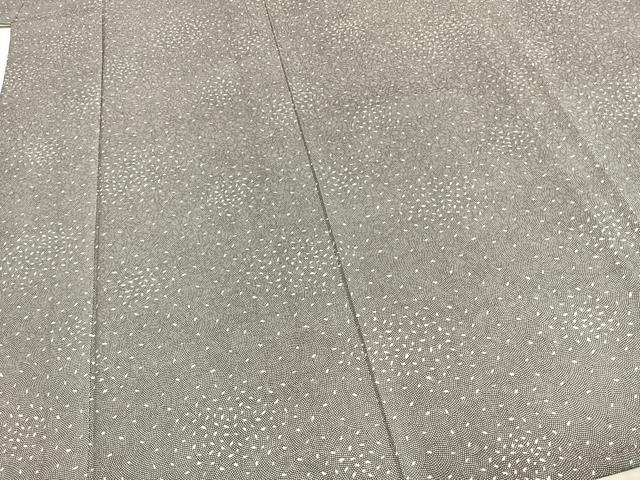 平和屋着物▽江戸小紋 単衣 散らし文 正絹 逸品 AABD0305fy