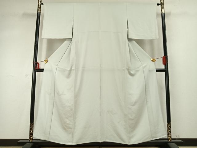 平和屋着物▽訪問着　単衣　総刺繍　草葉文　正絹　逸品　AABD0370fy