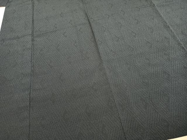 平和屋着物▽本塩沢　単衣　110亀甲　間道　正絹　逸品　AABD0420fy 平和屋着物▽本塩沢 単衣 110亀甲 幾何学文様 正絹 逸品 AABD0390fyの