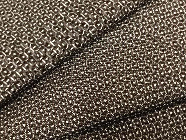 平和屋着物●男性　本場大島紬　100亀甲　総詰め　キングサイズ　正絹　逸品　AABD0538fy