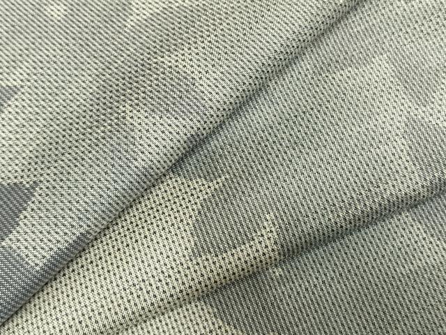 平和屋着物●本場大島紬　白大島　9マルキ　花間道　正絹　逸品　AABD0561fy