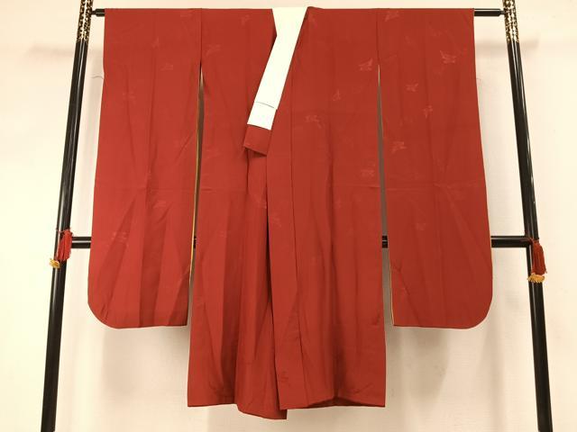 平和屋着物●振袖用長襦袢　無双仕立て　兎　鈴乃屋扱い　正絹　逸品　AABD0613fy