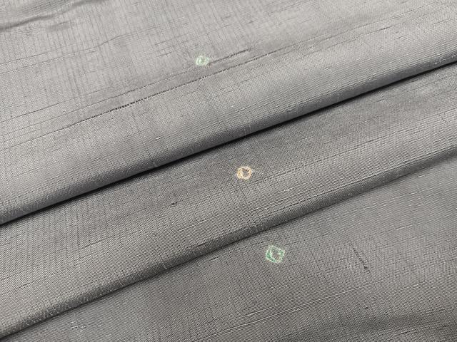 平和屋着物●上質な紬　絞り　正絹　逸品　AABD0789ph