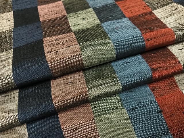 平和屋着物●上質な紬　間道　正絹　逸品　AABD0812ph