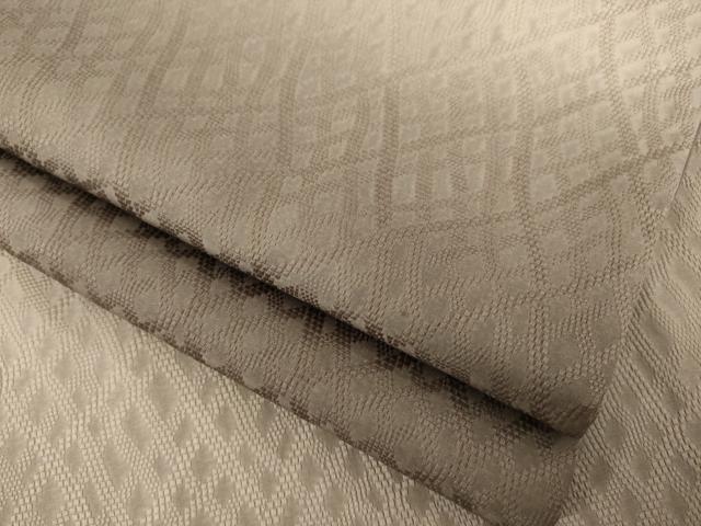 平和屋着物○お召 訪問着 網目文 暈し染め 正絹 逸品 AABD0907ck