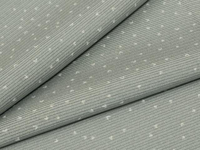 平和屋着物＊夏物　二代目 川村久太郎　小紋　絽　霞文　正絹　逸品　AABD3382jd