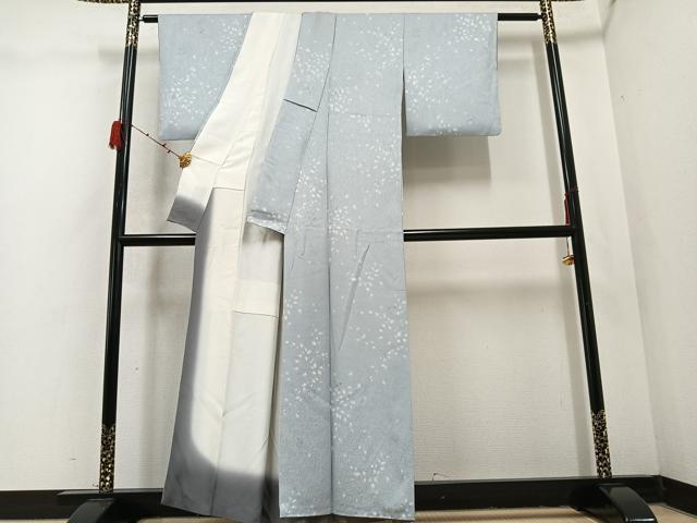 平和屋着物●上質な小紋　舞花文　正絹　逸品　AABD3935ph 平和屋着物○上質な小紋 舞花文 正絹 逸品 AABD3935ph