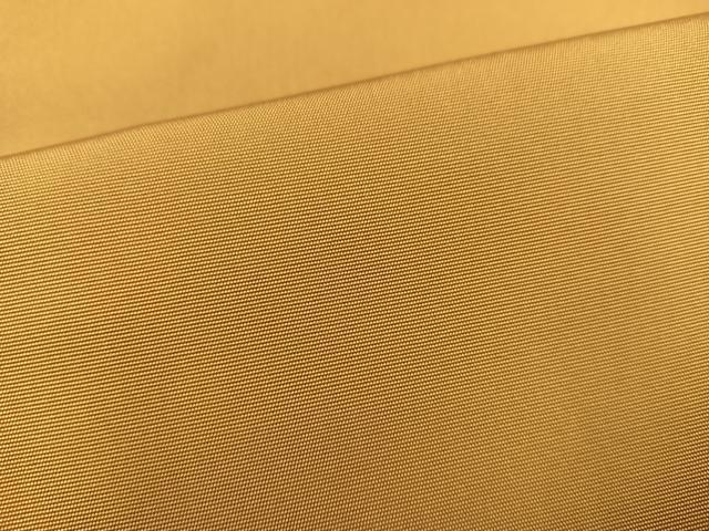 平和屋着物○男性 馬乗り袴 色無地 黄土色 正絹 逸品 AABD3956ph 楽天