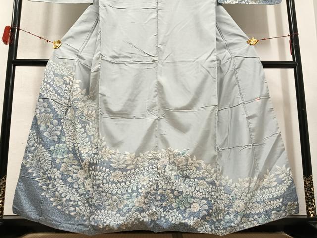 平和屋着物○本場大島紬 染大島 訪問着 辻が花 絞り 暈し染め 正絹