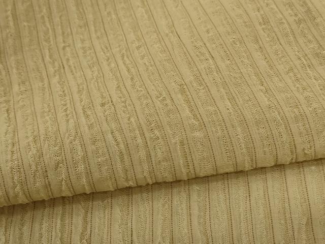 平和屋着物＊夏物 小紋 紗 縞 正絹 逸品 AABD4501jd