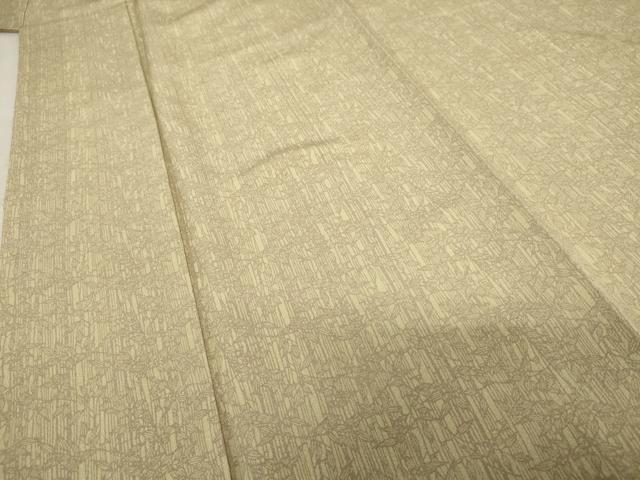 平和屋着物○江戸小紋 枝葉文 正絹 逸品 AABD5002cs