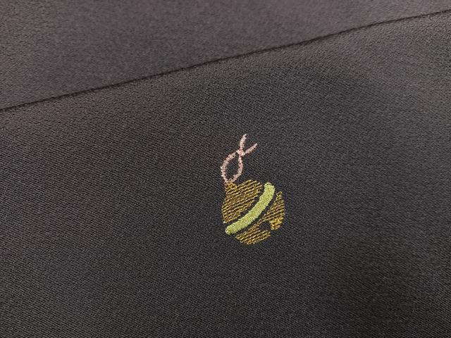 平和屋着物●訪問着　刺繍　器物文　正絹　逸品　AABD5968ph