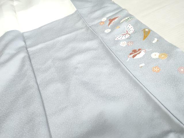 平和屋着物○手描友禅作家 渓月 訪問着 吉祥花蝶宝尽くし