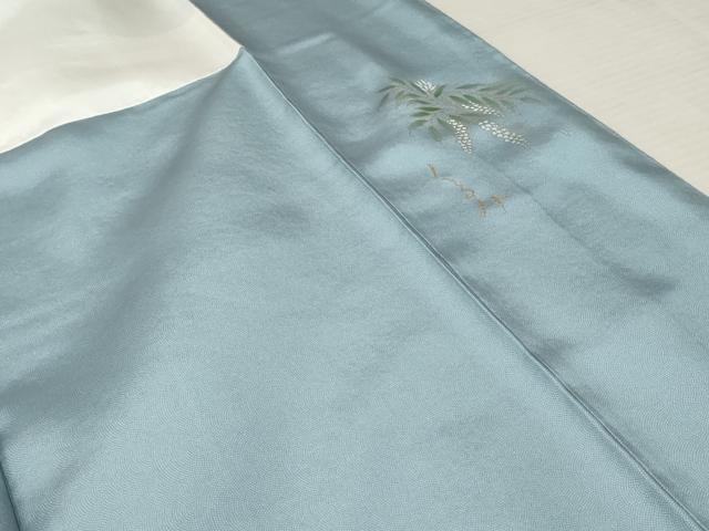 平和屋着物○本草木染作家 圓啓 江戸小紋 鮫小紋柄 正絹 逸品