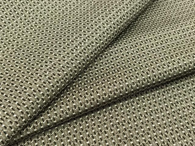 平和屋着物▽男性　本場大島紬　単衣　亀甲柄　正絹　逸品　AABD6441jh