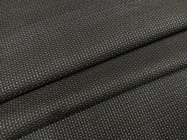 平和屋着物●男性　本場大島紬　100亀甲　総詰め　正絹　逸品　AABD6481ph