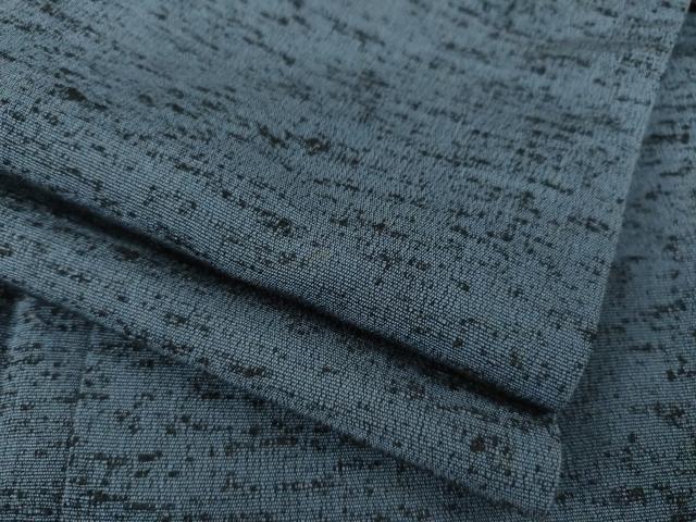 平和屋着物●男性　紬　霞文　正絹　逸品　AABD7403ck