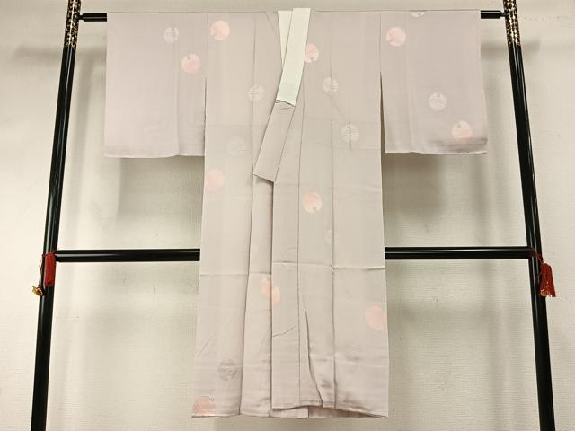 平和屋着物●長襦袢　袷　鈴　正絹　逸品　AABD8597fy