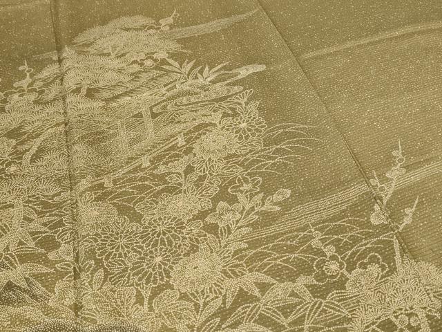 平和屋着物＊夏物　訪問着　絽　風景文　暈し染め　正絹　逸品　AABD4570jd 2026年最新】Yahoo!オークション -絽 訪問着の中古品・新品・未使用品一覧