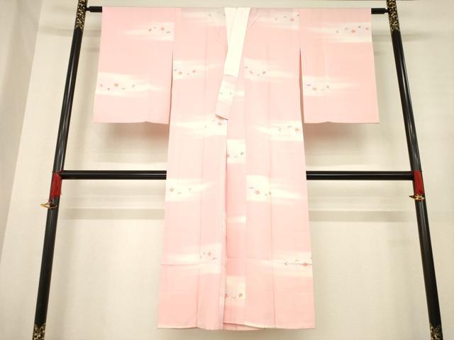 平和屋着物●長襦袢　無双仕立て　松葉　梅　楓　正絹　逸品　AABD9376ck